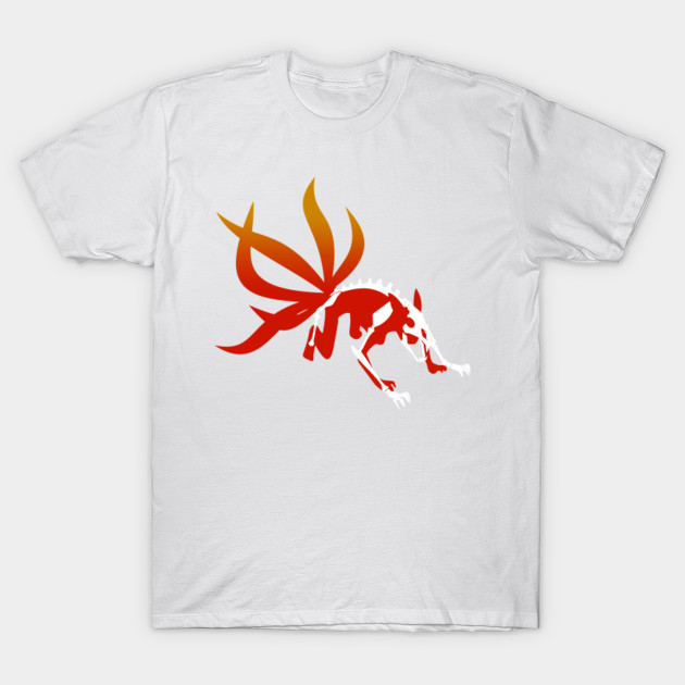 Angry Kyuubi T-Shirt-TOZ